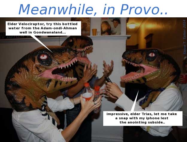 Mean while back in Provo.